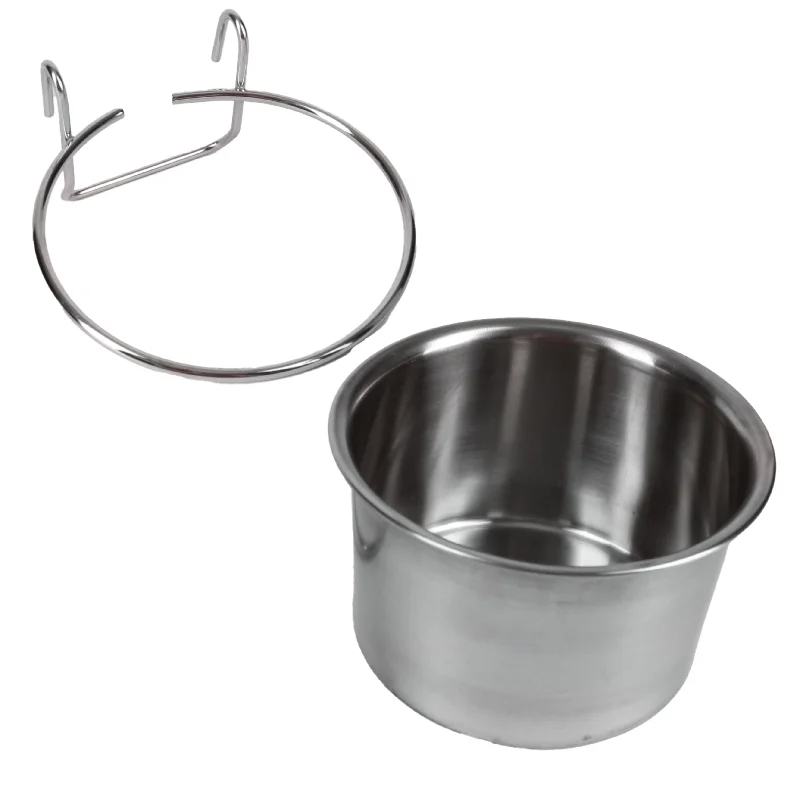 - Pet toy safety reviewsCrate Hook on Stainless Steel Dog Bowl