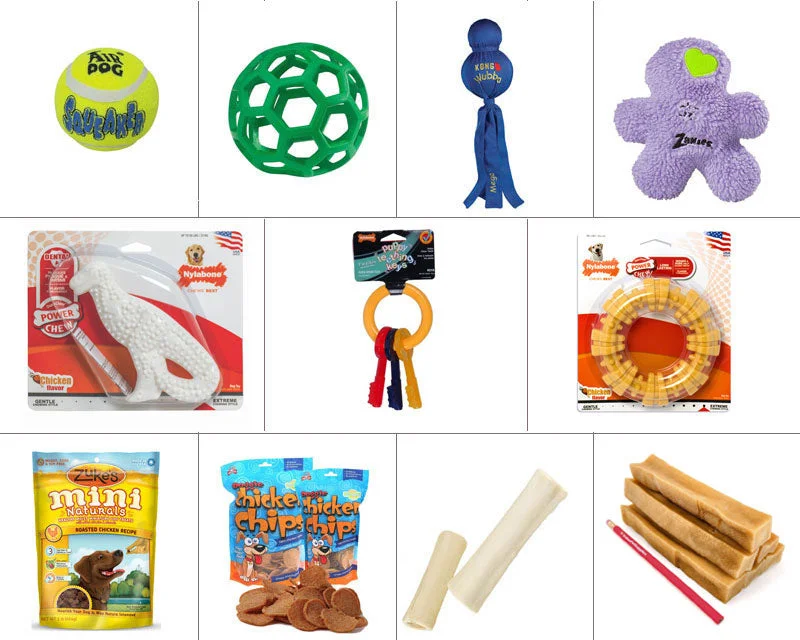 - Toys suitable for multi-pet familiesToys & Treats Package!