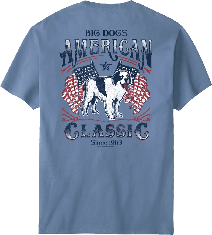 - Remote interactive pet feederAmerican Classic T-Shirt