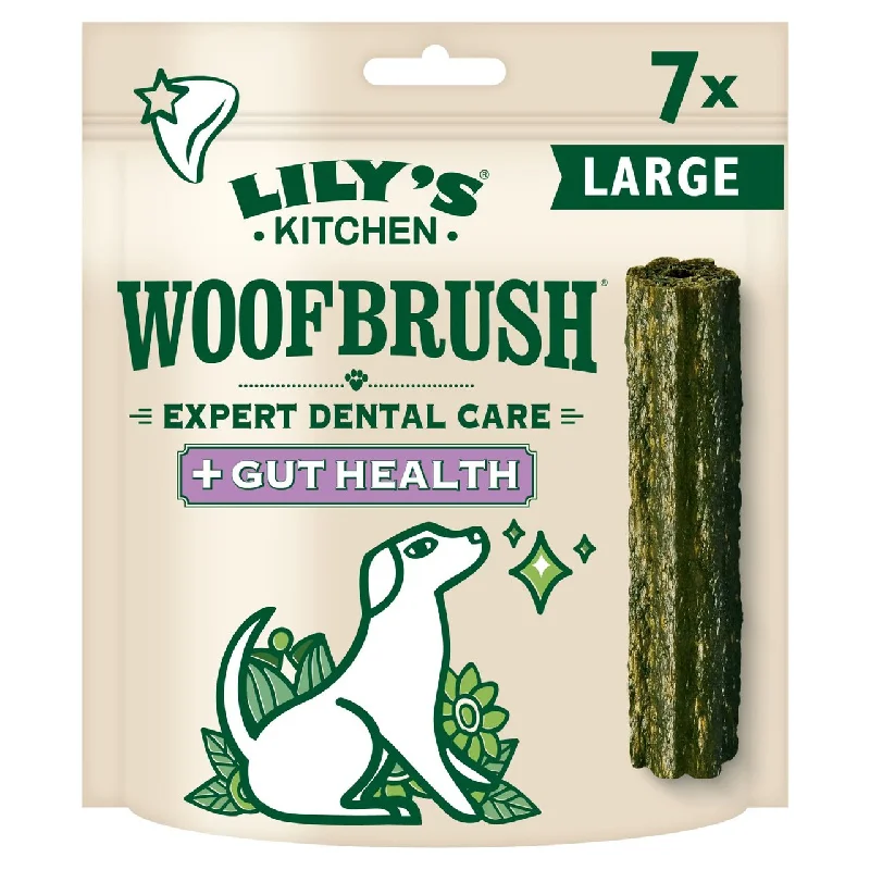 - Gastrointestinal conditioning dog foodLily's Kitchen Woofbrush Gut Health Large Dog Multipack 7 x 47g