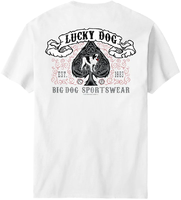 ---Lucky Dog Spade T-Shirt