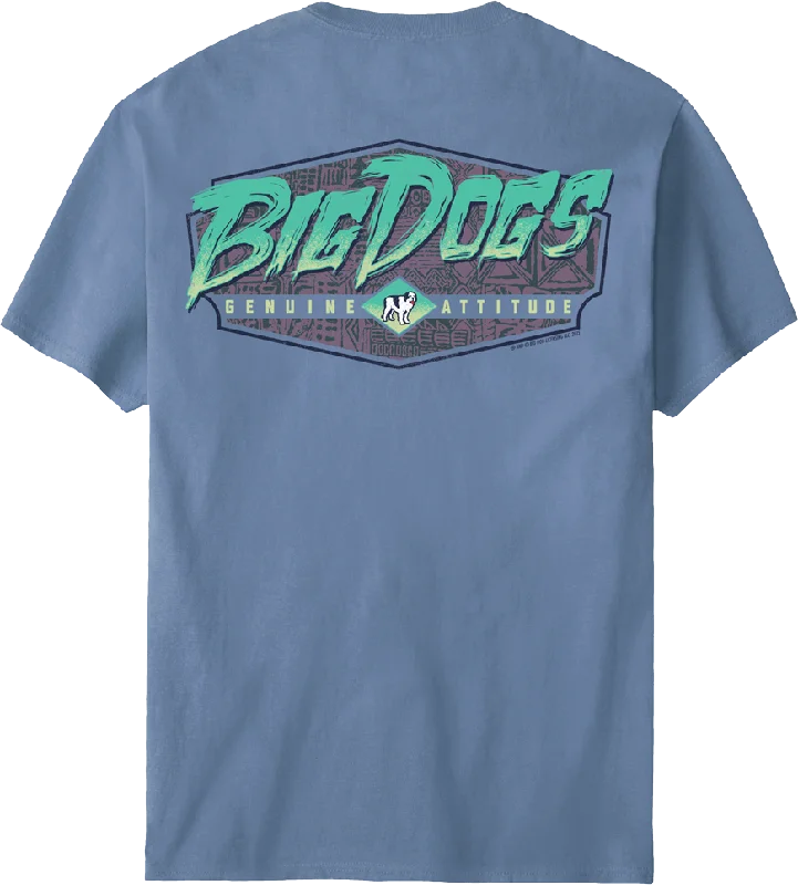 Pet ProductsBig Dogs Retro Batik T-Shirt