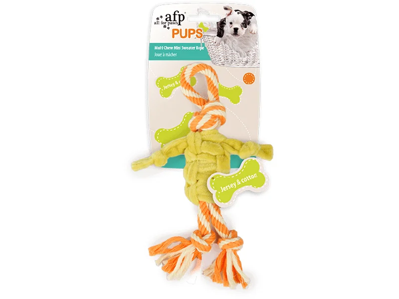 ---AFP Pups-Multi Chew Mini Sweater Rope