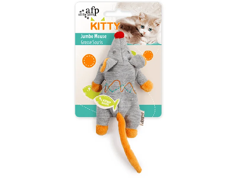  -Non-contact cat thermometerAFP Kitty-Jumbo Mouse - Grey