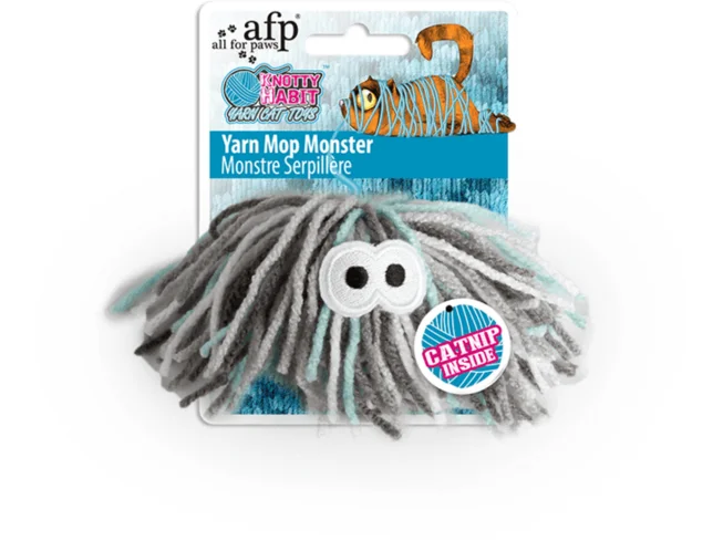 - Custom pet birthday cakeAFP Knotty Habit - Yarn Mop Monster