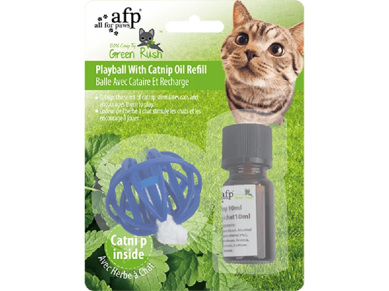 - Dog anti-slip matAFP Green Rush-Playball With Catnip Oil Refill