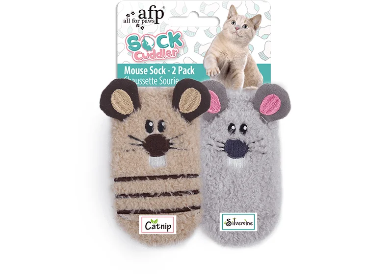 - Durable nylon dog leash wholesaleAFP Cat Socks-Mouse Sock - 2 Pack