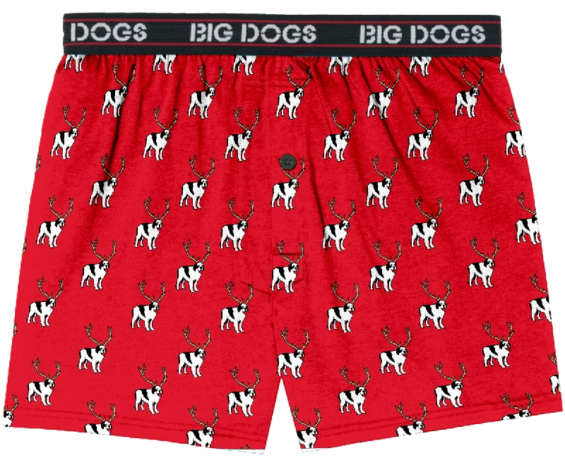 - Dog heart rate monitoring collarDog Deer Knit Boxers