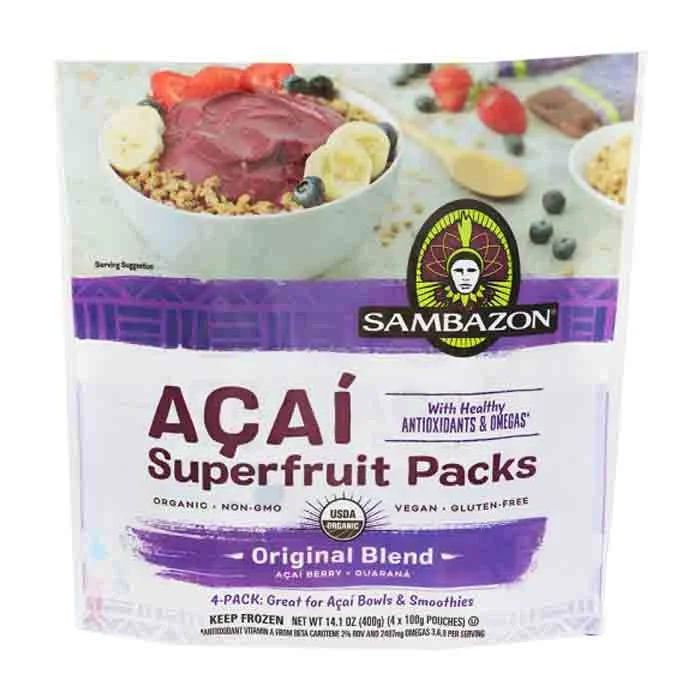 - Summer pet ice matSambazon - Smoothie Acai Original (4 pack), 14oz | Pack of 10