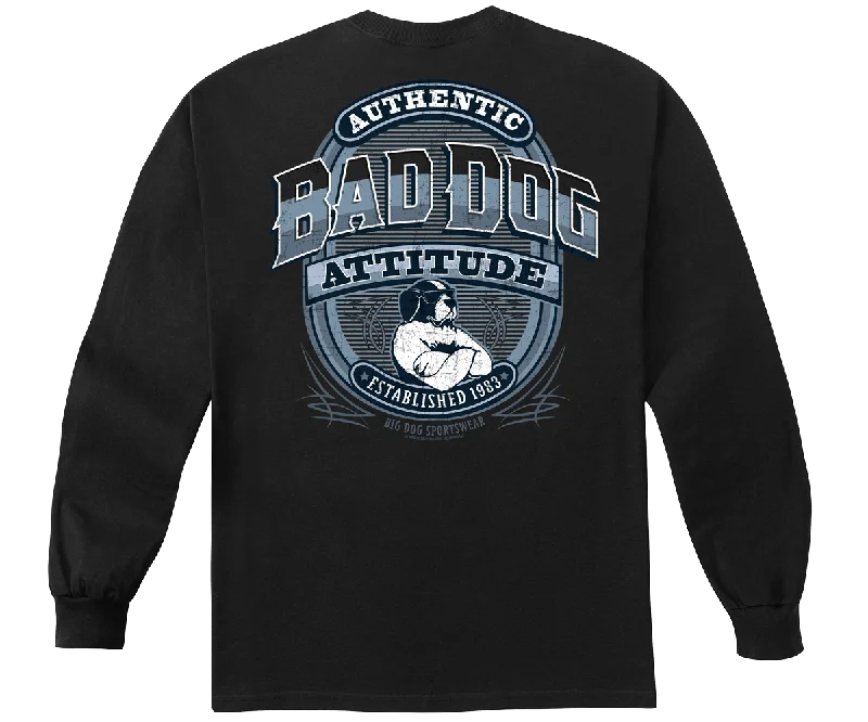 - Summer pet ice matBad Dog Attitude Since 83 Long Sleeve T-Shirt