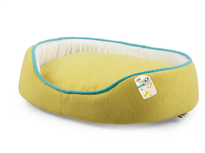 - Natural latex pet mattressAFP Pups Bed - Yellow