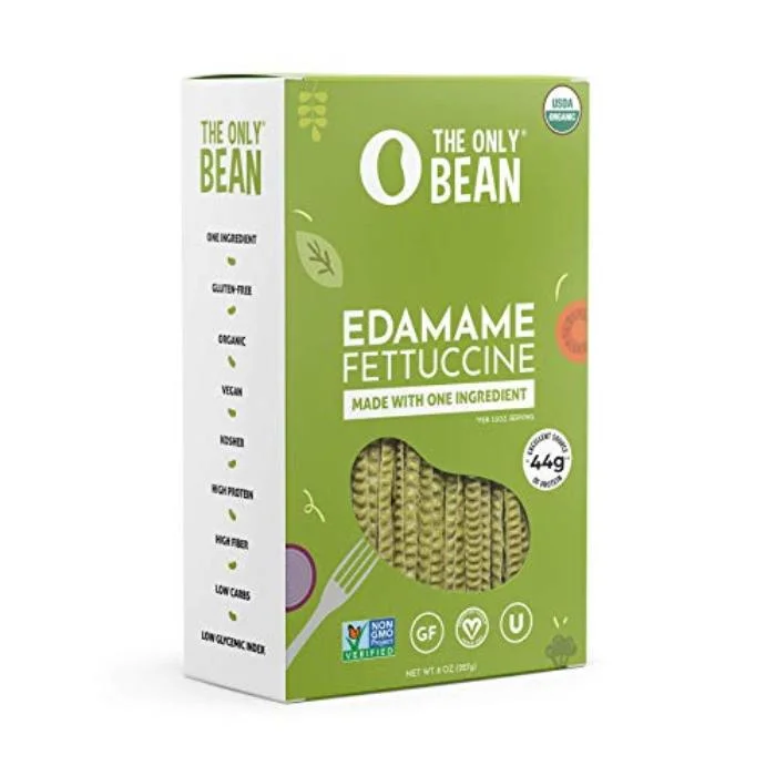 Pet ProductsThe Only Bean - Pasta Edamame Fettuccine, 8oz | Pack of 6