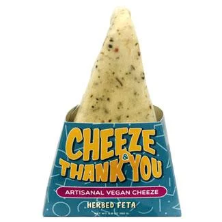 - Deodorizing cat litter tofu litterCheeze & Thank You - Herbed Feta, 6.7oz