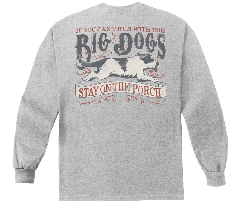  -Explosion-proof leash FOR LARGE dogsRun With Vintage Long Sleeve T-shirt