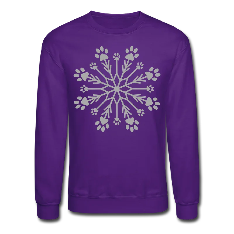 - Natural latex pet mattressPaw Snowflake Sparkle Print Sweatshirt