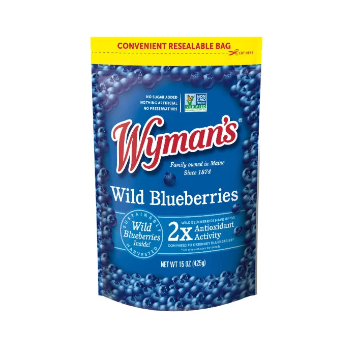 - ​​Christmas pet Christmas clothingWymans - Fruit Wild Blueberries, 15oz | Pack of 12