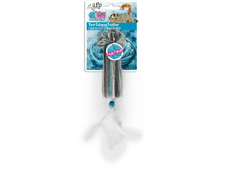  -Anti-slip claw protection raincoat FOR dogsAFP Knotty Habit - Yarn Octopus Feather