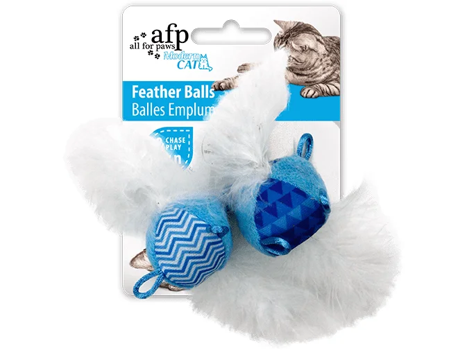 - Teething and chewing toys for puppiesAFP Classic Comfort - Feather Balls (2 pack)