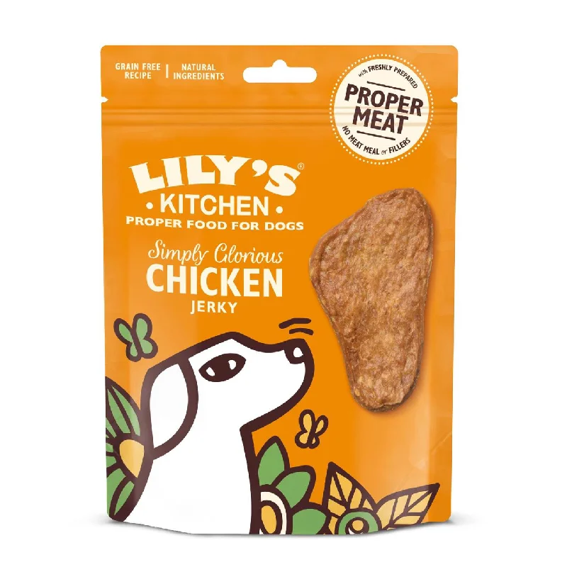 - ProNevus dog food palatabilityLily's Kitchen Simply Glorious Chicken Jerky for Dogs 70g