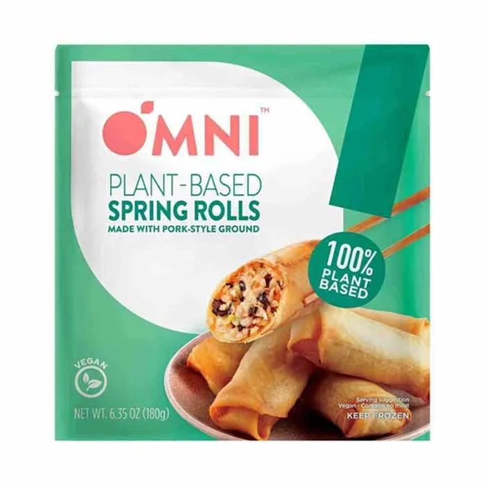 ---Omni Foods - Plant-Based Spring Rolls, 6.35oz