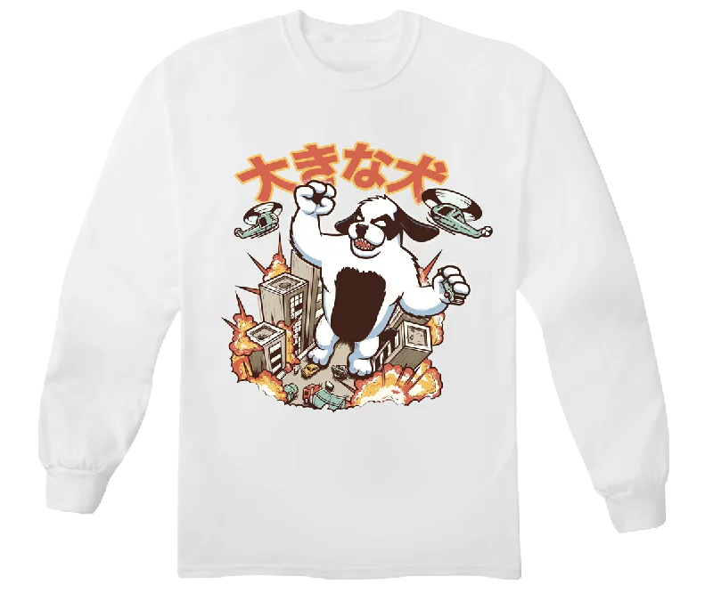 - Car dog seat beltKaiju Dog Long Sleeve T-shirt