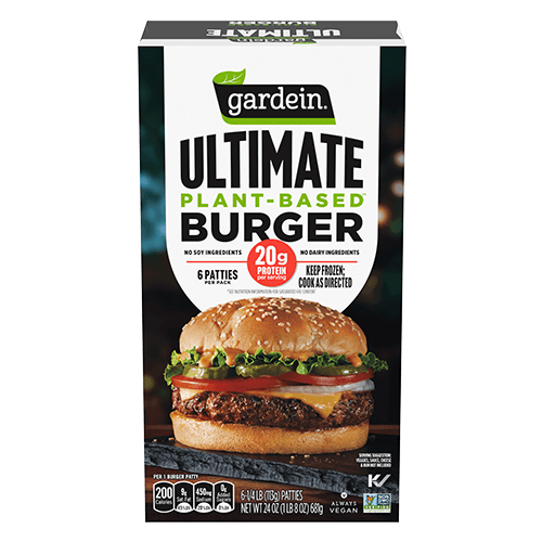 ---Gardein - Ultimate Plant-Based Burger, 24oz | Pack of 6