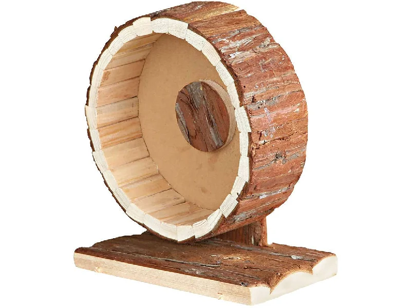 - Natural latex pet mattressWooden Activity Wheel In Bark 20X12X22,5Cm