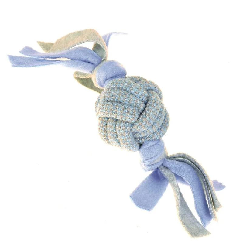 - Wholesale price of dog foodLittle Rascals Fleecy Rope Ball Tugger Blue Puppy Toy