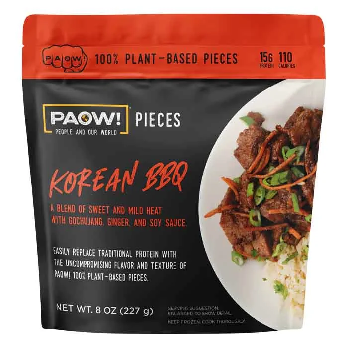 - Foldable and portable cat bagPAOW! Pieces - Korean BBQ, 8oz