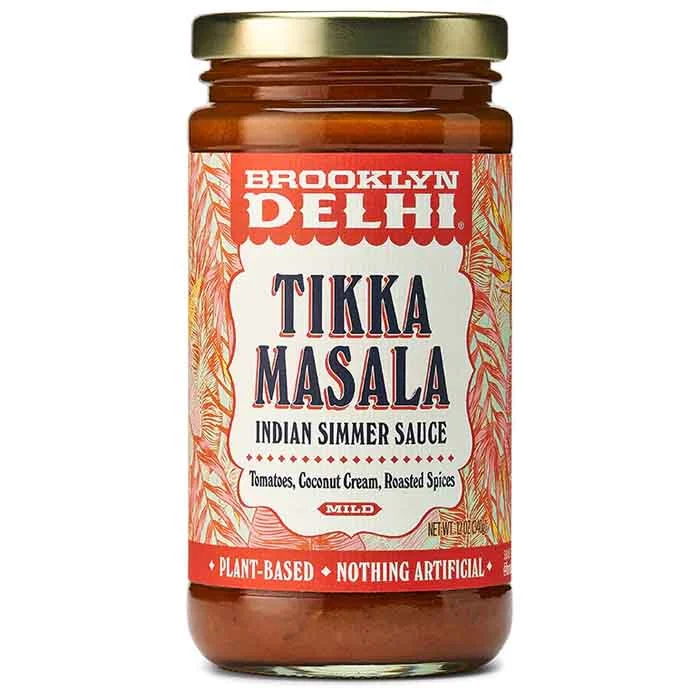 ---Brooklyn Delhi - Simmer Sauce Tikka Masala, 12oz | Pack of 6