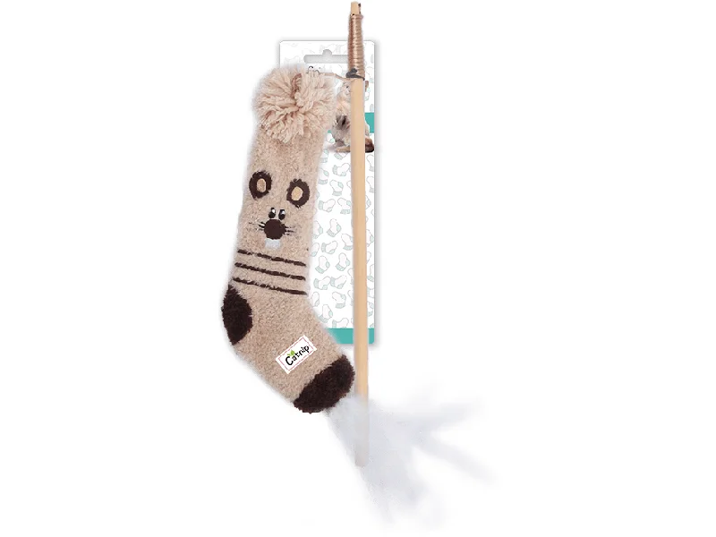 - Pet monitor with cameraAFP Cat Socks-Sock Wand Mouse