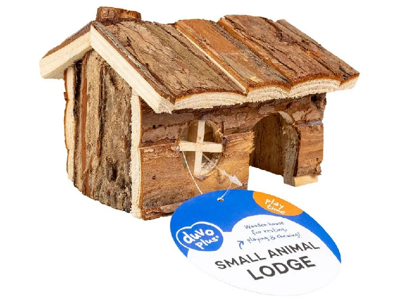 - Elderly dog ​​joint care mattressSmall Animal Wooden Lodge Bark 15X11X12Cm