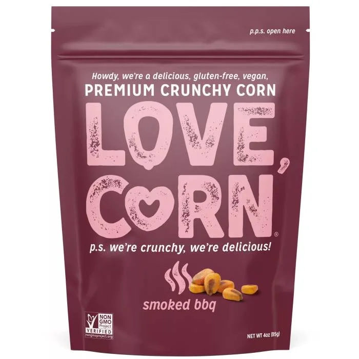 - Deodorizing cat litter tofu litterLove Corn - Love Corn BBQ, 4oz | Pack of 12