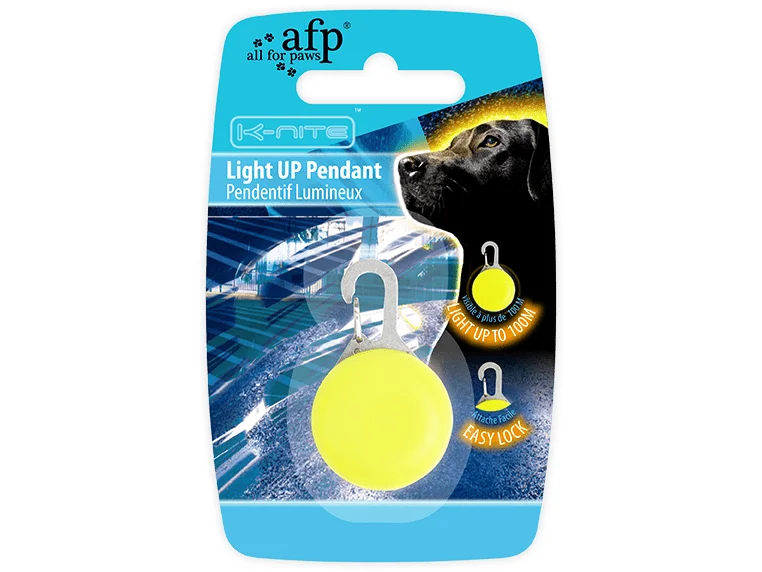 - Pet tear stain cleaning wipesAFP K-Nite - Light Up Pendent