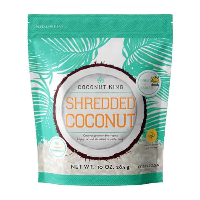 - Foldable and portable cat bagCoconut King - Coconut Shredded Frozen, 10oz | Pack of 12