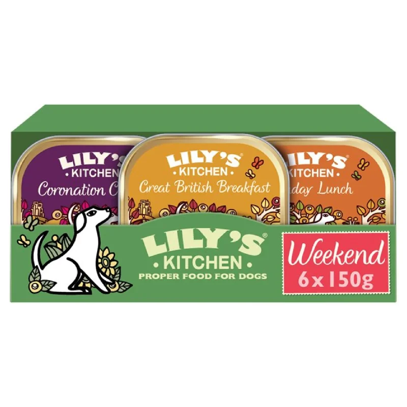 - Weight loss dog foodLily's Kitchen Weekend Favourites Multipack 6 x 150g