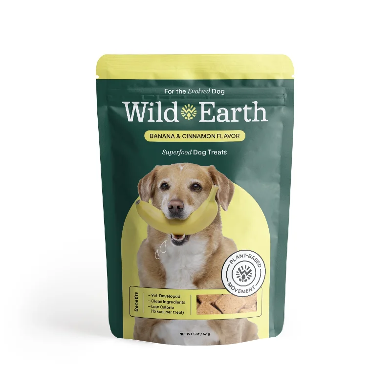 - Automatic induction pet water dispenserWild Earth - Superfood Dog Treats with Koji Banana & Cinnamon, 3pk