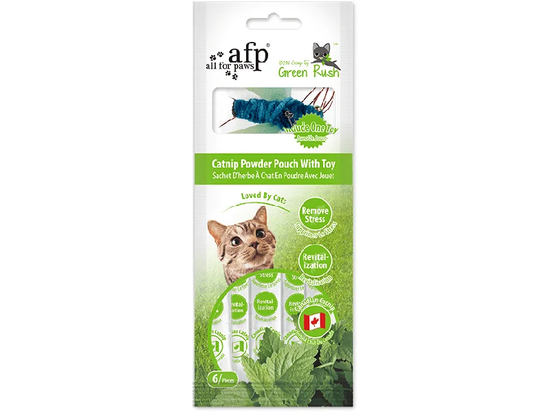 - Pet electric nail grinder silent modelAFP Green Rush-Catnip Powder Pouch with Toy