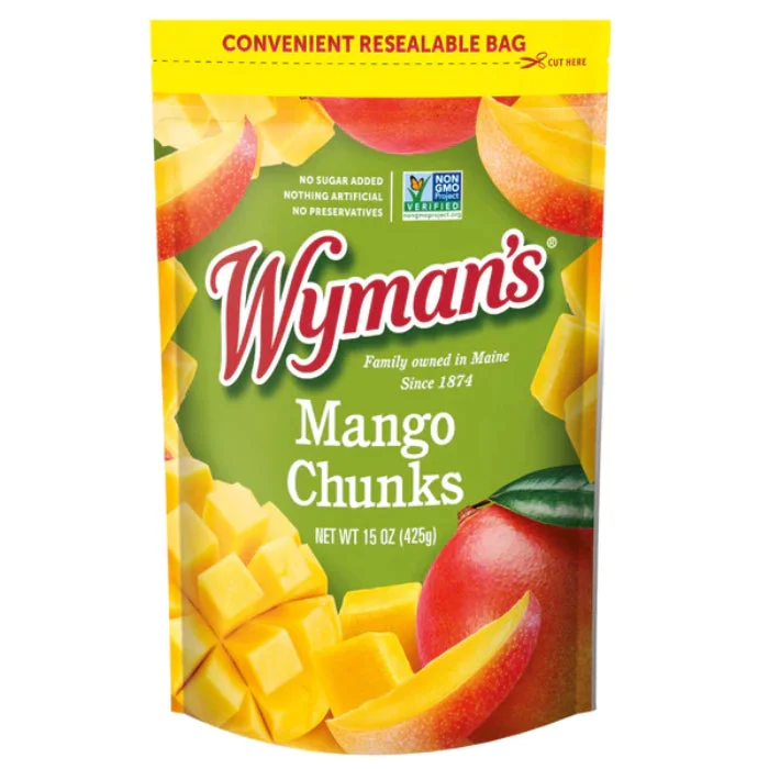 ---Wymans - Mango Chuncks, 15oz | Pack of 12