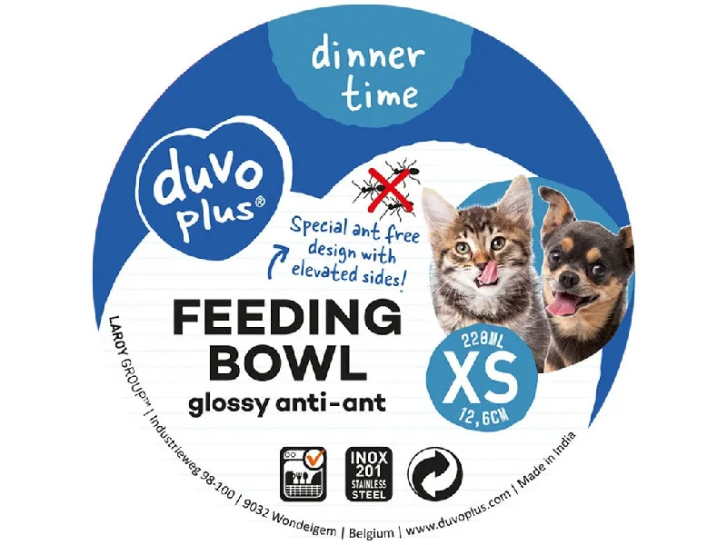 - Organic cotton dog bibsFeeding Bowl Glossy Anti-Ant Xs - 220Ml - 12,6Cm