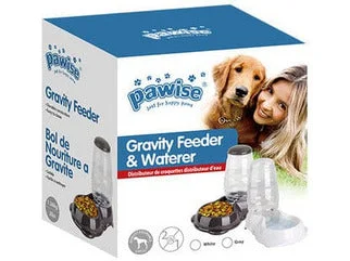 ---PAWISE  Gravity Feeder & Waterer