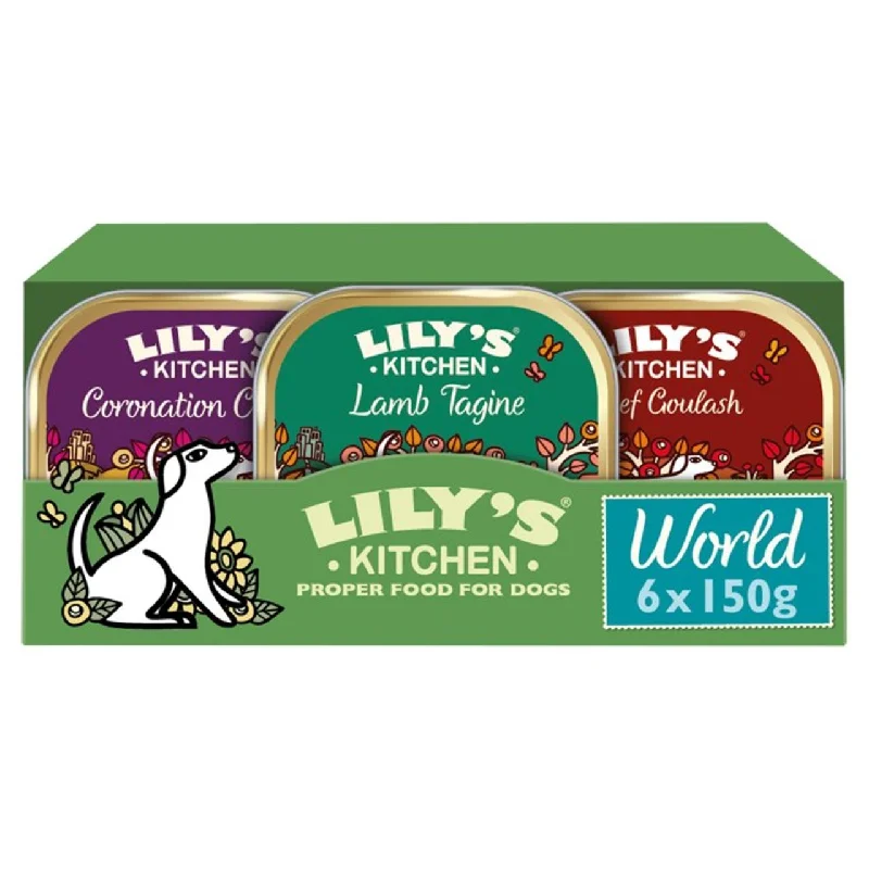 - Food for small dogsLily's Kitchen World Dishes Multipack 6 x 150g