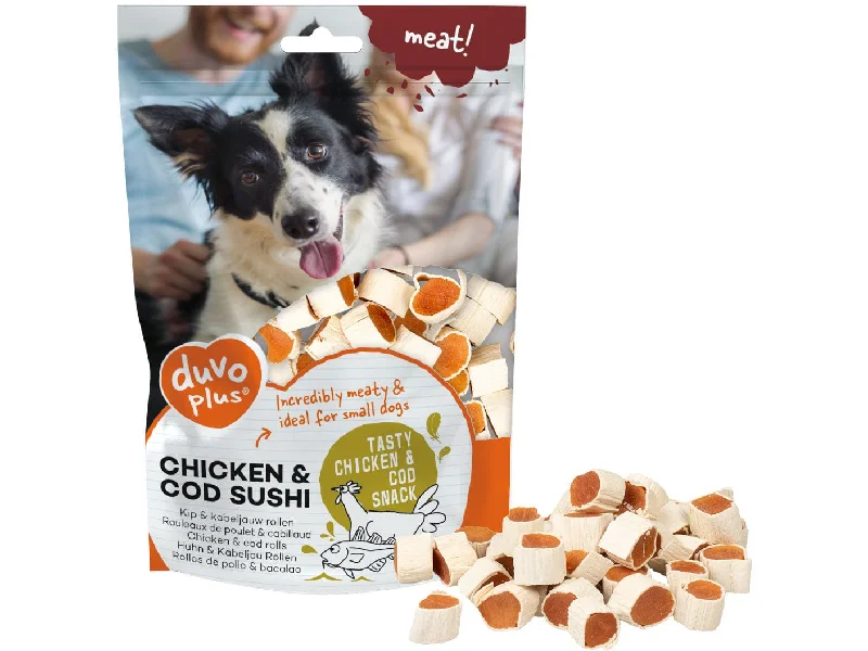 - Degradable pet feces bagMeat! Chicken & Cod Sushi 180G - ± 86St