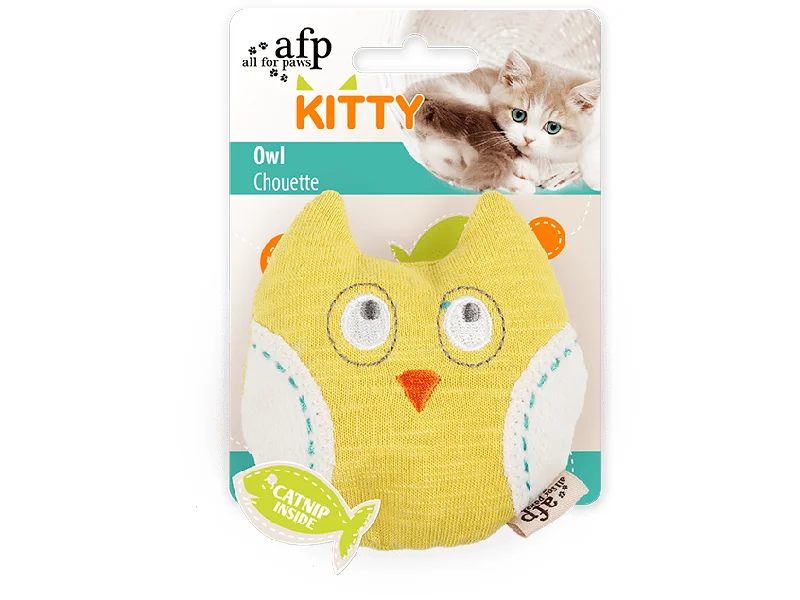 - Pet vitamin complex nutrition tabletsAFP Kitty-Owl - Yellow