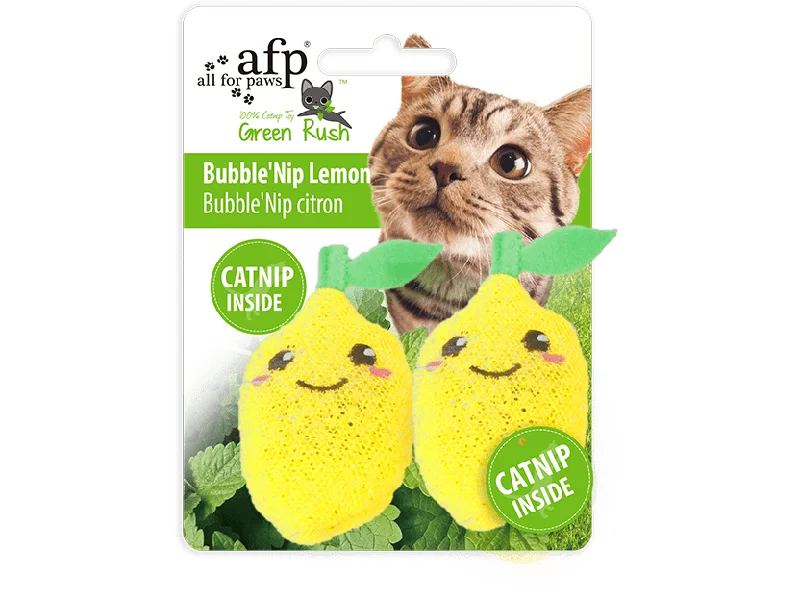 - Automatic temperature adjustment cat bedAFP Green Rush-Bubble`Nip Lemon